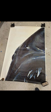 EXTREMELY RARE JAWS 2 THEATER ENTRANCE POSTER 8' X 12' picture