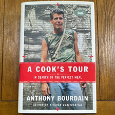 Anthony Bourdain A Cook’s Tour Signed Inscribed 1st Edition 1st Printing 2001 picture