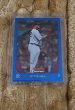 2011 Bowman Chrome - C.C. Sabathia #48 Blue Refractor /150 picture