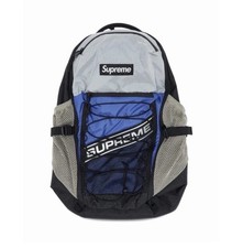 Supreme Logo Backpack Blue FW23 picture