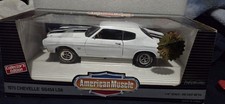 ERTL American Muscle 1970 Chevelle SS454 LS6 White 1:18 Diecast 