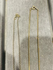 Vintage ACo 12K & 14K Gold Filled Necklaces Lot of 2  picture