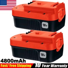 2-Pack 18V for Black and Decker HPB18 18 Volt 4.8Ah Battery HPB18-OPE 244760-00 picture