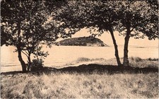 Bald Porcupine, Frenchman's Bay, BAR HARBOR, Maine Postcard - H.J Burrowes Co. picture