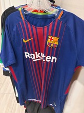 Nike FC Barcelona 2017-2018 Home Soccer Jersey Football Shirt Large picture