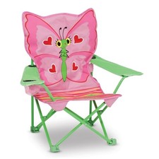 Melissa & Doug Sunny Patch Bella Butterfly Folding Lawn Chair picture