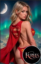 SUPERGIRL V6 | VIRGIN NOTI | SINGLE COVER PRINT | KURVES COMICS picture