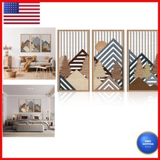 IARTTOP Large Mountain Wood Wall Art 16