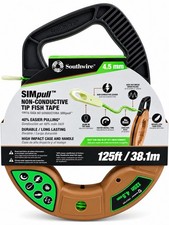 Southwire FTSP45-125NCT Simpull Electrical Fish Tape with Non-Conductive Tip... picture