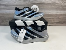 *RARE* Adidas ADIZERO EVO SL ZIP Silver Metallic Black (KH7787) Authentic Men’s picture
