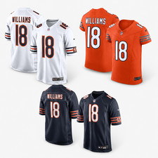 NWT Men's/Youth Bears #18 Caleb Williams Limited Game All Stitched Jersey picture
