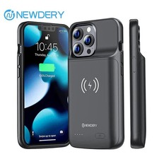 NEWDERY 10000mAh Wireless Battery Case For iPhone 13/13 Pro Power Bank Cover picture