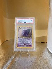 1999 Pokemon Fossil 1st Edition Gengar 5/62 Holo Rare PSA Graded picture
