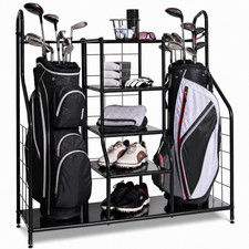 Morvat Double Extra Large Metal Golf Organizer Stand picture