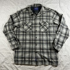 Pendleton Board Shirt XL Long Plaid 1956 Archives 100% Virgin Wool picture