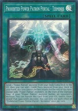Prohibited Power Patron Portal - Terminus - BLZD-EN056 - Super Rare - 1st Editio picture