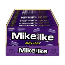 Mike and Ike Jolly Joes Grape Candy, 4.25 oz Theatre Box (Pack of 12) picture