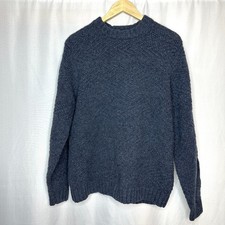 LL Bean Men's Classic Ragg Wool Crewneck Sweater MEDIUM Gorpcore Outdoor Nature picture
