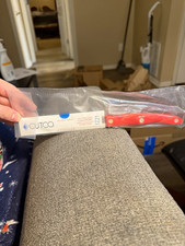 CUTCO 1721 Knife Red Handle New Sealed Unused picture