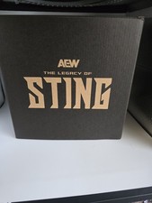 AEW Jazwares Vault Exclusive Legacy Of Sting 3-Pack 1 Of 6000 Action Figure Set picture