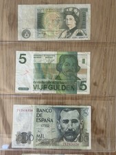 Vintage European Banknotes picture