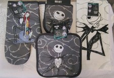 The Nightmare Before Christmas Disney Jack Skellington 4 Piece Kitchen Set NWT picture
