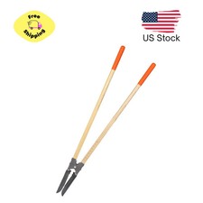 Handheld Ground Excavator with Wooden Grip and Measurement Indicators picture