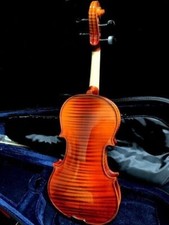 FULL-SIZE VIOLINS-NEW 4/4 CONCERT GERMAN MAPLE FLAMED ROTHENBURG VIOLIN/FIDDLE picture