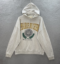 Vintage Ohiopyle Sweatshirt Adult XL Gray Hoodie Prairie Du Chien Wisconsin 90s picture