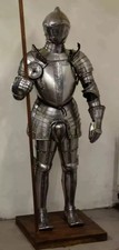 Medieval Armor Suit Of Roman 6 Feet Full Size Wearable LARP Armor Battle suit picture
