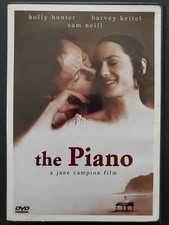 The Piano DVD w/ Insert Holly Hunter, Harvey Keitel, Sam Neill 1992 1993 R1 OOP picture