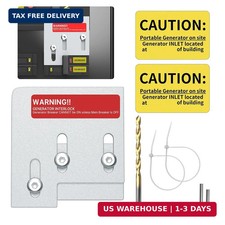 RVBOATPAT Generator Interlock Kit Fit for Square D QO or Homeline 150 and 200 Am picture