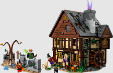 Disney Hocus: Pocus The Sanderson Sisters' Cottage 21341 PCS 2316 Building Set picture
