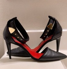 Charles Jourdan Black and Red Heels picture