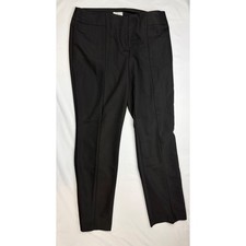 Chicos So Slimming Juliet Pants Black Straight Leg Trousers Size 1.5 Short picture
