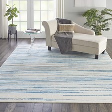 Nourison Home Jubilant Blue 8'6