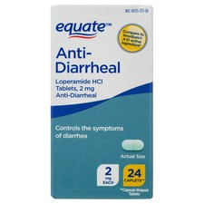 Equate Anti-Diarrheal HCI 2mg 24 Count picture