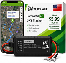 Track Wise Core 4G GPS Car Tracker Vehicle Van Motorbike Truck Caravan Fleet Cab picture