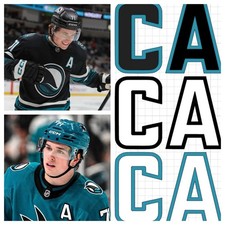 NHL San Jose Sharks Alternate and Captain jersey patch 2024/today picture