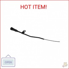 Compatible/Replacement for Ford Small Block Engine Oil Dipstick - Black W/Billet picture