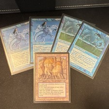 Merfolk Vintage Lot 5 1994 Fallen Empires MTG picture