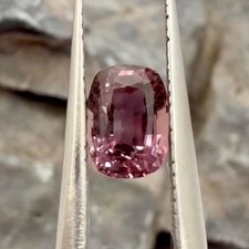 AIG Certified 1.03Ct Natural Unheated Rare Color-Changing Purple Red Sapphire picture