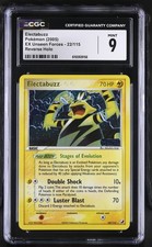 CGC 9 MINT Electabuzz 22/115 EX Unseen Forces Reverse Holo Stamped Pokemon Card picture