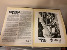 1992 Showbiz & AG Promo Photo Press Kit Original 8x10 Rap Hip Hop Runaway Slave picture