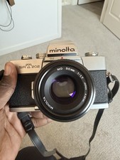 Minolta SRT 202 35mm SLR Film Camera w/ 50mm f/1.7 Lens - Tested picture