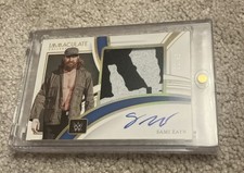 2022 Sami Zayn WWE Panini Immaculate Patch Auto Gold 09/10  picture