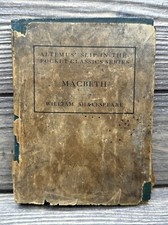 Vintage Macbeth William Shakespeare Ralph Holinsheds Chronicle Of Scotland 1577 picture