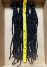 100% Natural Grown Dreadlocks Brown Ends. picture