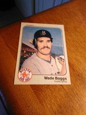 1983 Fleer Wade Boggs Boston Red Sox RC # 173 NM-MT picture
