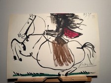 Picasso Signed Lithograph COA picture